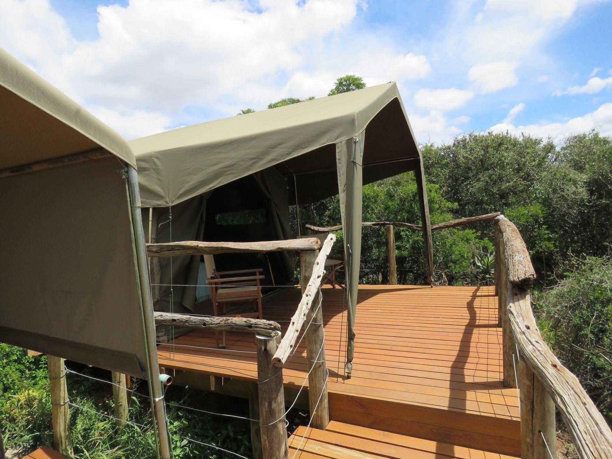 Woodbury Tented Camp - Amakhala Game Reserve Bagian luar foto